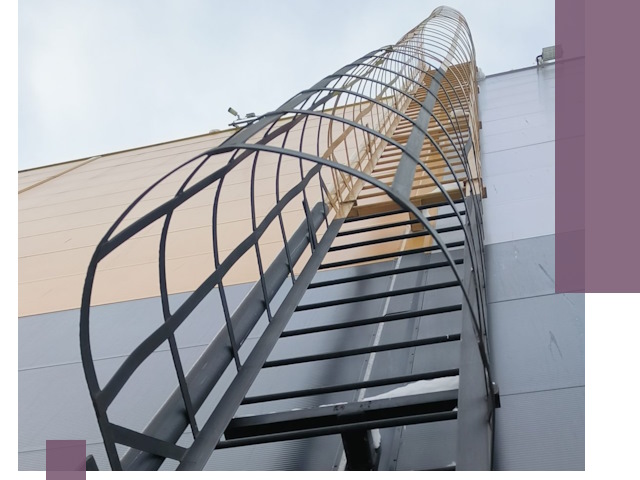 Изготовление и монтаж пожарных лестниц в Орле профессионально