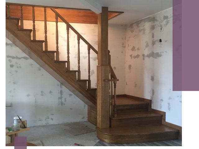 Ремонт деревянных лестниц в Орле: быстро и качественно