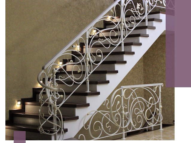 Кованые лестницы под ключ в Орле — изготовление и монтаж