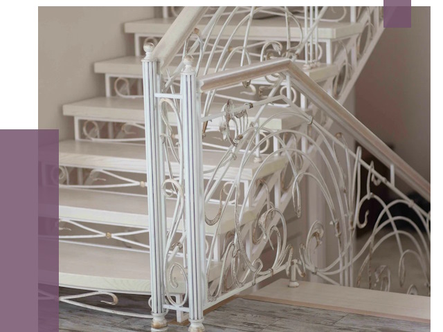 Изготовление кованых лестниц на заказ в Орле от 86054 руб. | ПРОЛЁТ-Орл