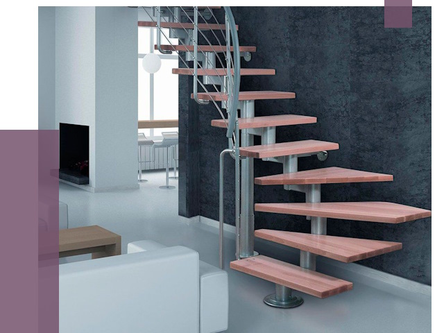 Модульные лестницы в Орле от 16705 руб. — купить в ПРОЛЁТ-Орл