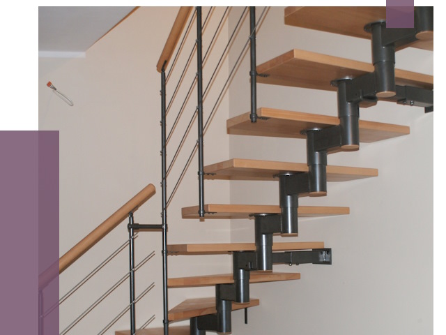 Изготовление модульных лестниц в Орле от 11390 руб. 