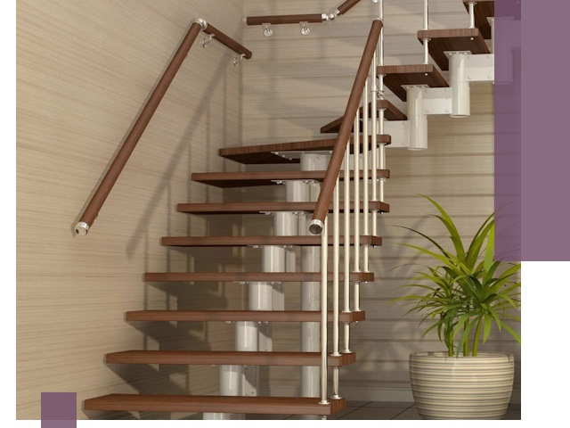 Изготовление модульных лестниц под ключ в Орле