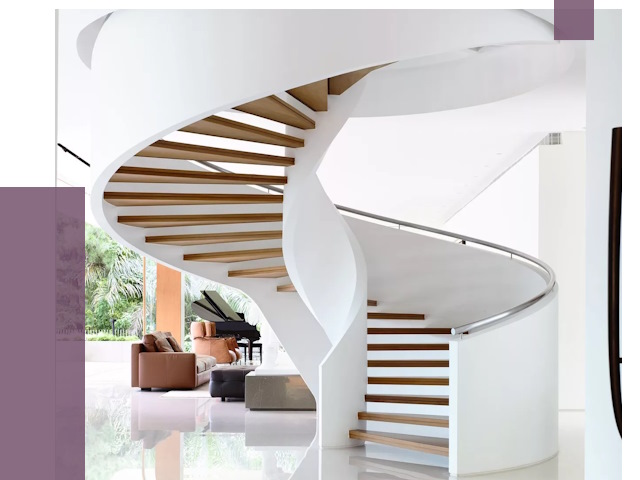 Винтовые лестницы в Орле под ключ от 48089 руб. | ПРОЛЁТ-Орл