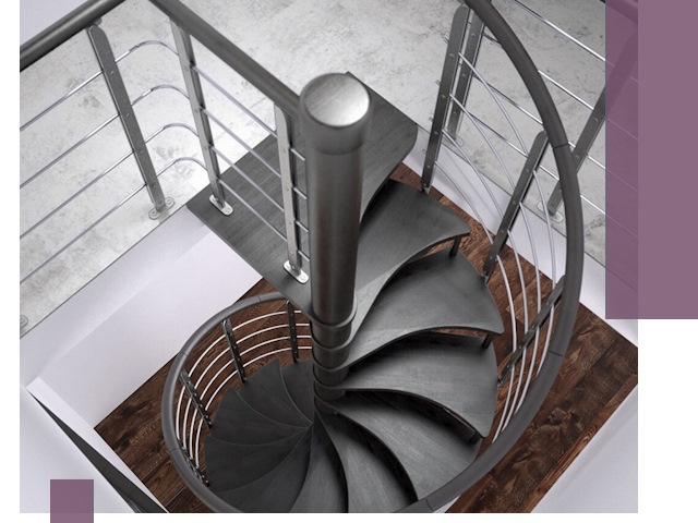 Демонтаж винтовых лестниц в Орле — быстро и безопасно