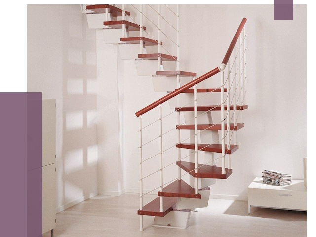Изготовление лестниц на больцах в Орле от 9618 руб. | ПРОЛЁТ-Орл