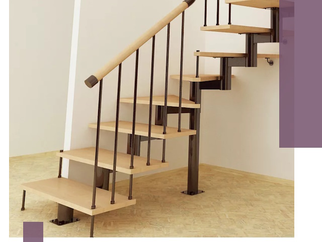 Монтаж лестниц на больцах в Орле — быстро и надежно