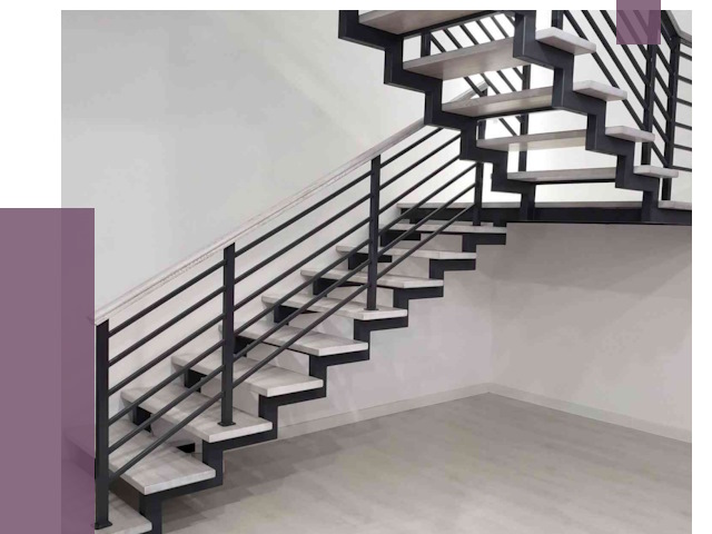 Лестницы на металлокаркасе под ключ в Орле от 12655 руб. | ПРОЛЁТ-Орл