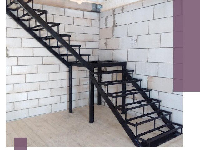 Лестницы на металлокаркасе под ключ в Орле — изготовление и монтаж