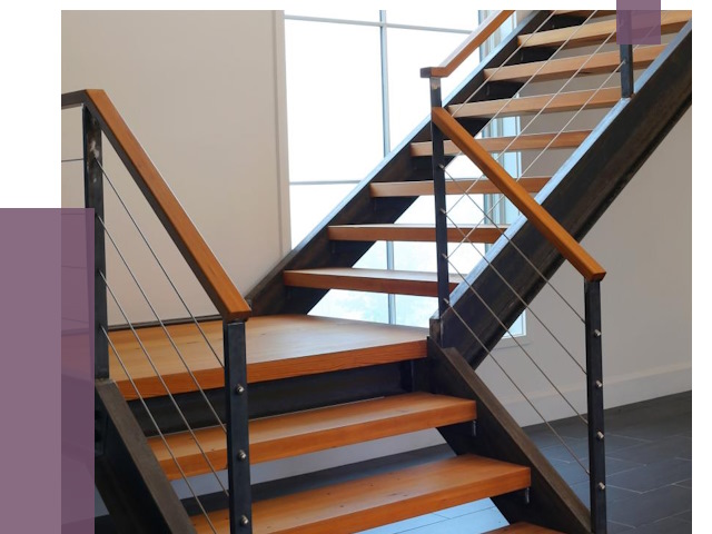 Изготовление лестниц на металлокаркасе в Орле от 18729 руб. | ПРОЛЁТ-Орл