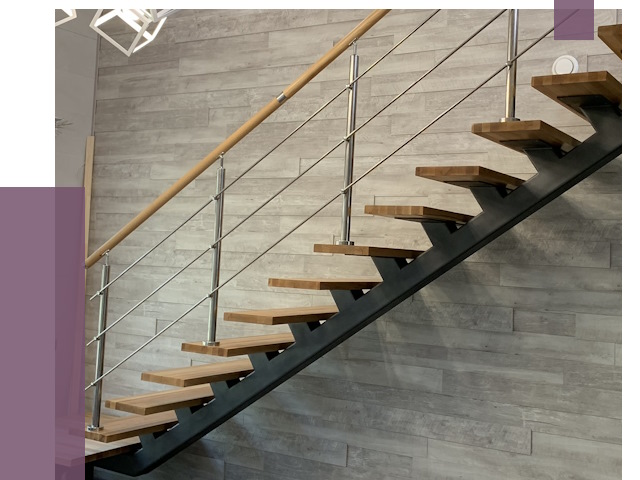 Изготовление лестниц на монокосоуре в Орле от 75424 руб. 