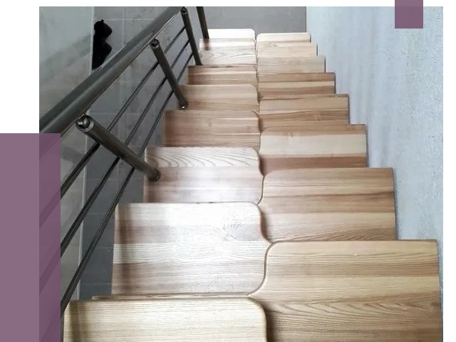 Лестницы гусиный шаг в Орле от 12908 руб. под ключ | ПРОЛЁТ-Орл