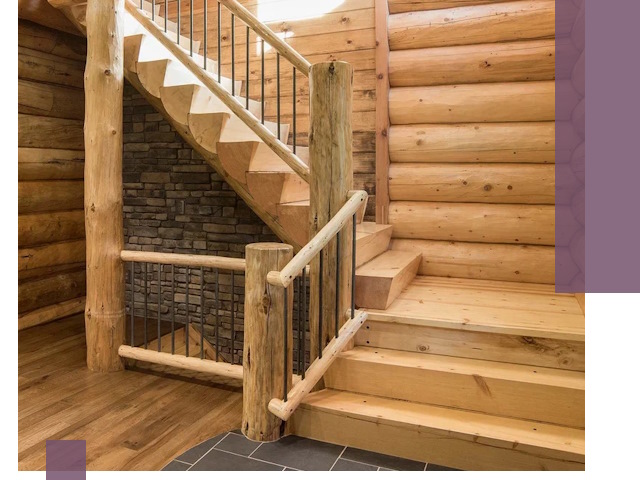 Лестницы в баню под заказ и профессиональный монтаж в Орле