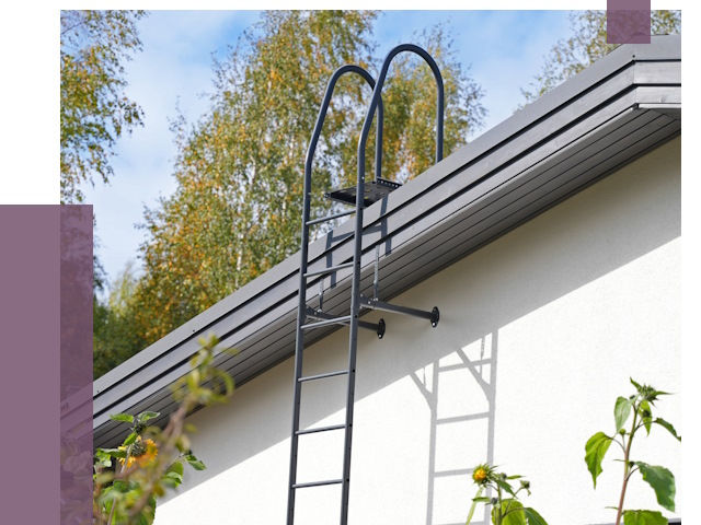 Лестницы на крышу в Орле от 18932 руб. — монтаж и монтаж ПРОЛЁТ-Орл