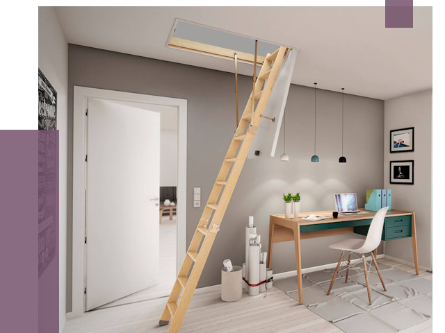 Чердачные лестницы в Орле — от 14427 руб. | ПРОЛЁТ-Орл