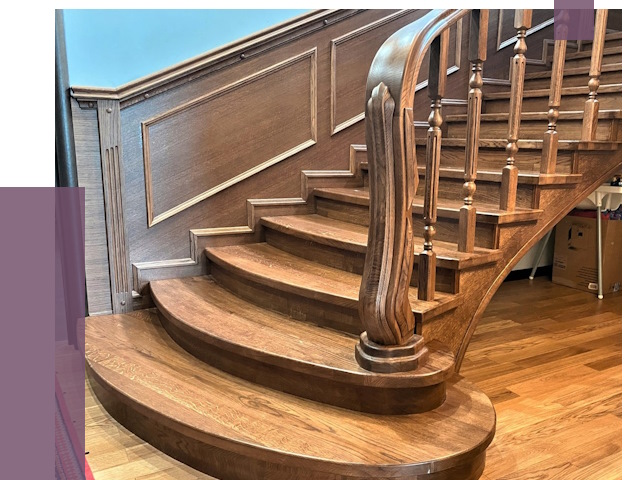 Дубовые лестницы под ключ в Орле от 174639 руб. — ПРОЛЁТ-Орл