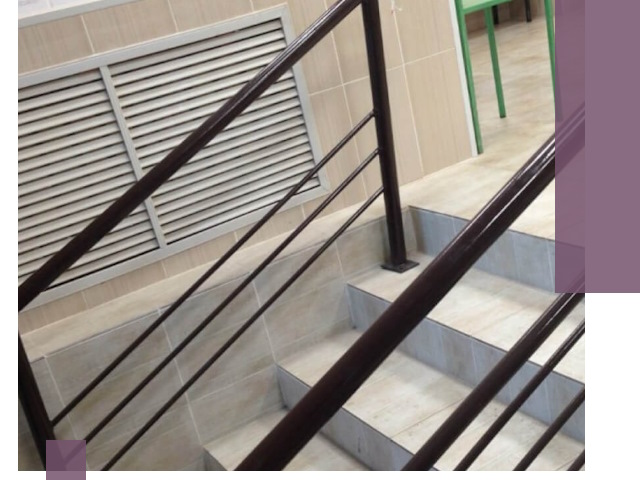 Изготовление перил из металла под ключ в Орле