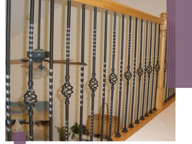 Изготовление и монтаж кованных перил в Орле под ключ