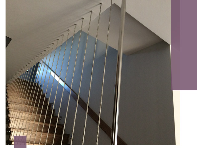 Тросовые перила под ключ в Орле — производство и монтаж