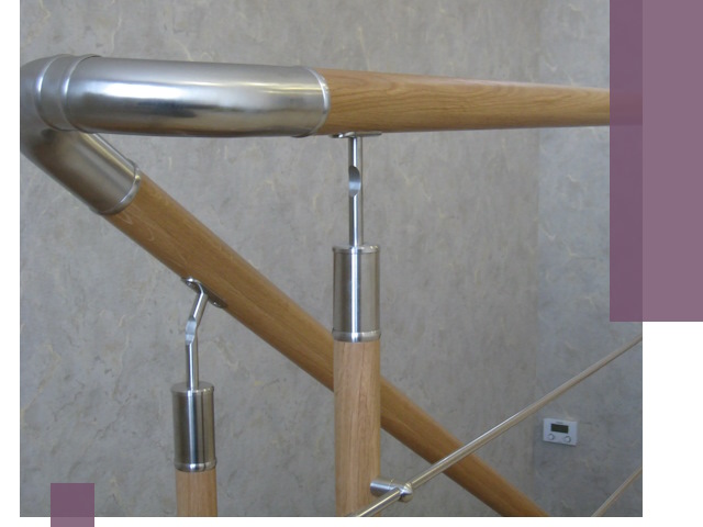 Комбинированные перила на заказ в Орле — монтаж и производство