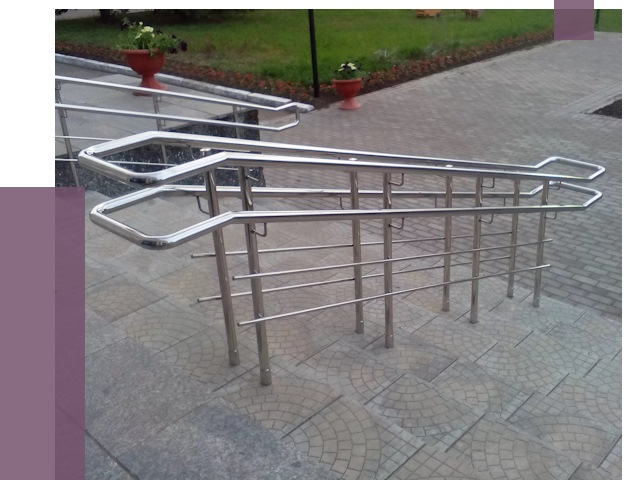 Перила для инвалидов в Орле от 7512 руб. под ключ | ПРОЛЁТ-Орл