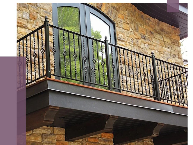 Балконные ограждения в Орле от 7947 руб. — купить | ПРОЛЁТ-Орл