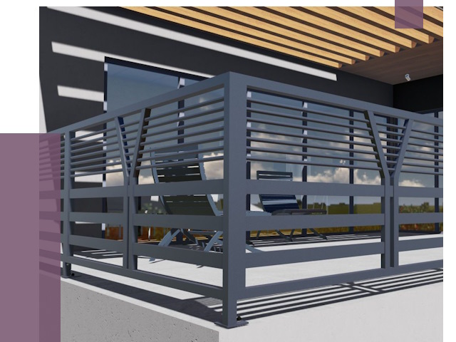 Изготовление балконных ограждений в Орле от 10630 руб. | ПРОЛЁТ-Орл