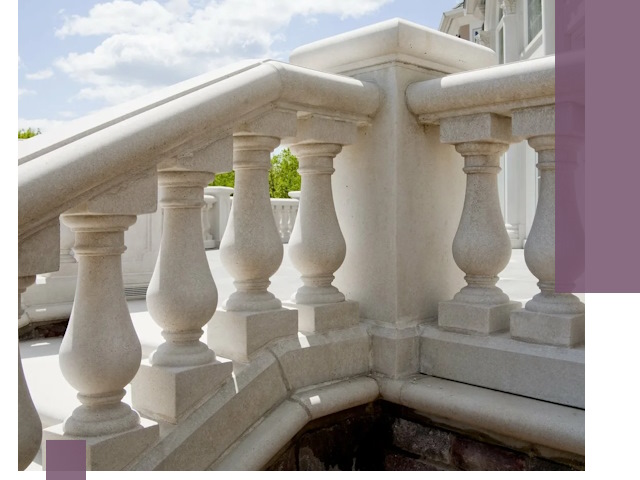 Балюстрады из металла и камня под ключ в Орле