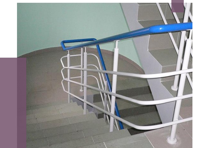 Перила в подъезде в Орле — установка и замена от 7340 руб. | ПРОЛЁТ-Орл