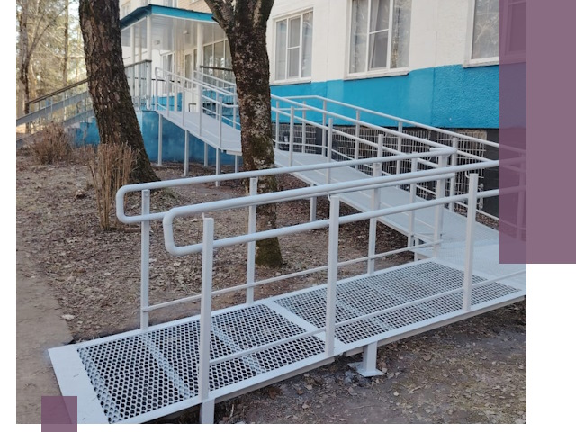 Пандусы под ключ в Орле: изготовление, монтаж и демонтаж