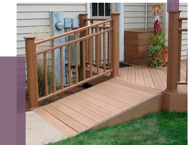 Пандус на крыльцо в Орле под ключ от 7694 руб.