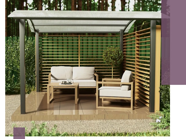 Навесы для дачи в Орле: изготовление, монтаж и демонтаж