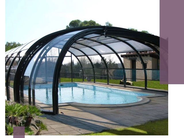Навесы для бассейна в Орле: изготовление и монтаж под ключ