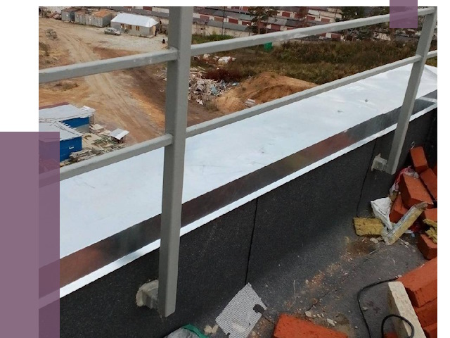 Монтаж парапетов в Орле от 4252 руб.  | ПРОЛЁТ-Орл