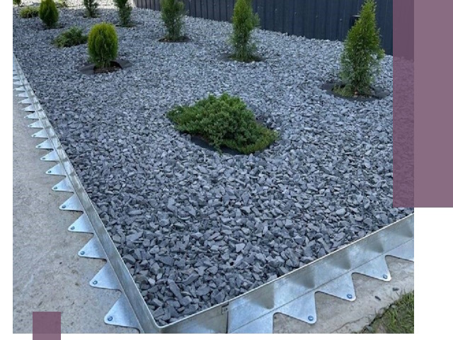 Оцинкованные металлические бордюры под заказ в Орле