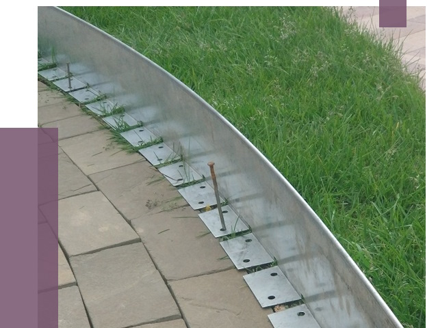 Металлические бордюры для тротуаров в Орле от 8605 руб.