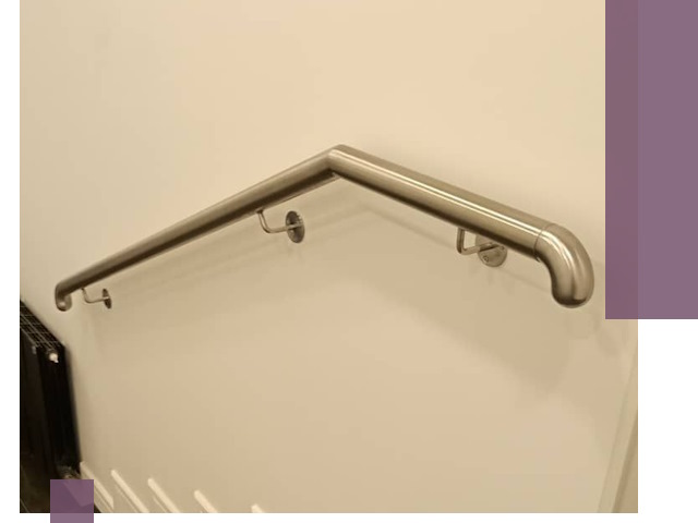 Изготовление пристенных поручней в Орле под ключ за сроки