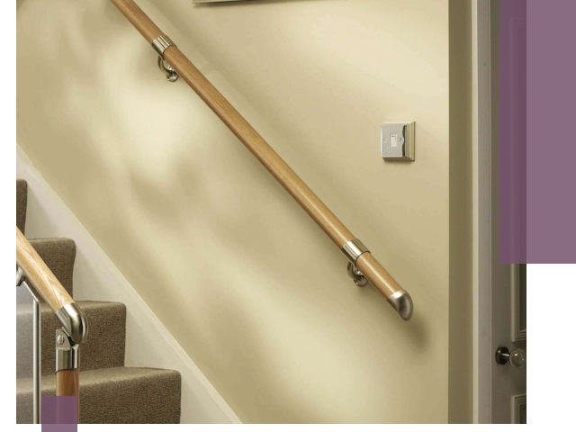 Монтаж пристенных поручней профессионально в Орле