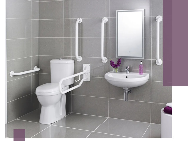 Поручни для санузлов в Орле: установка, ремонт и монтаж