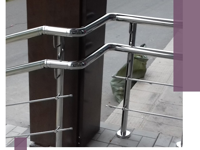 Монтаж поручней из нержавеющей стали в Орле качественно и быстро